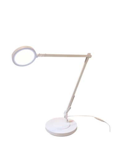 Luminária de Mesa Branca Italiana Focos