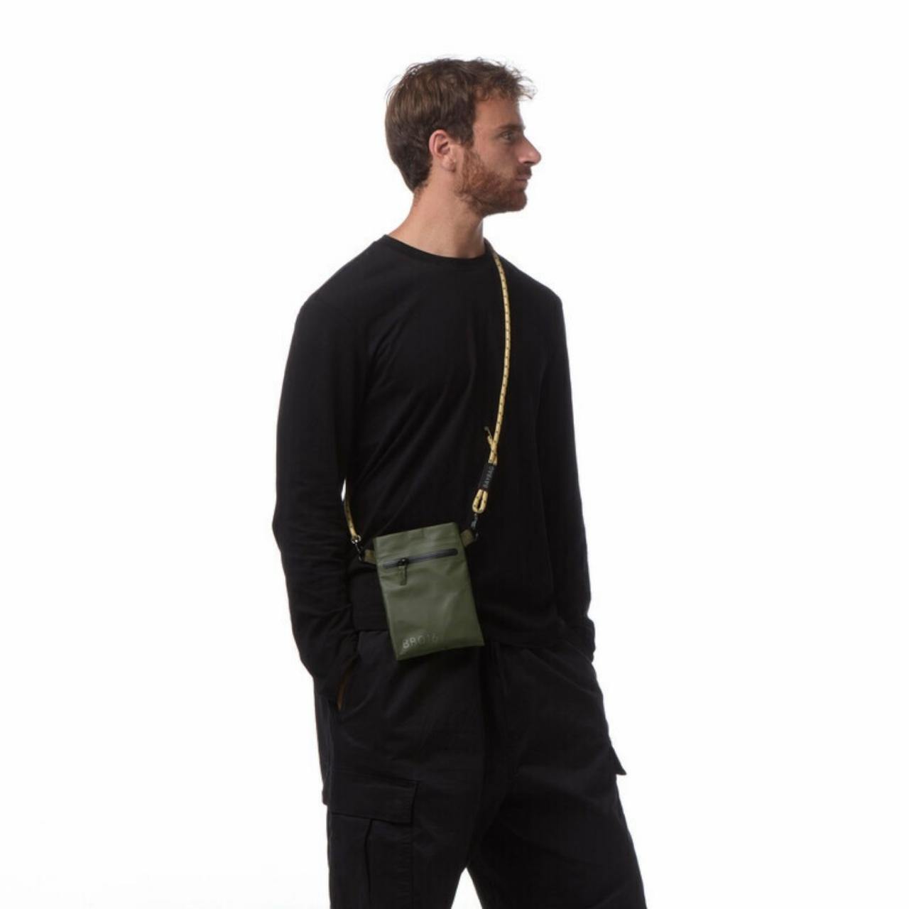 Crossbody BB016 Verde WATER RESISTANT PIÙ FORTY