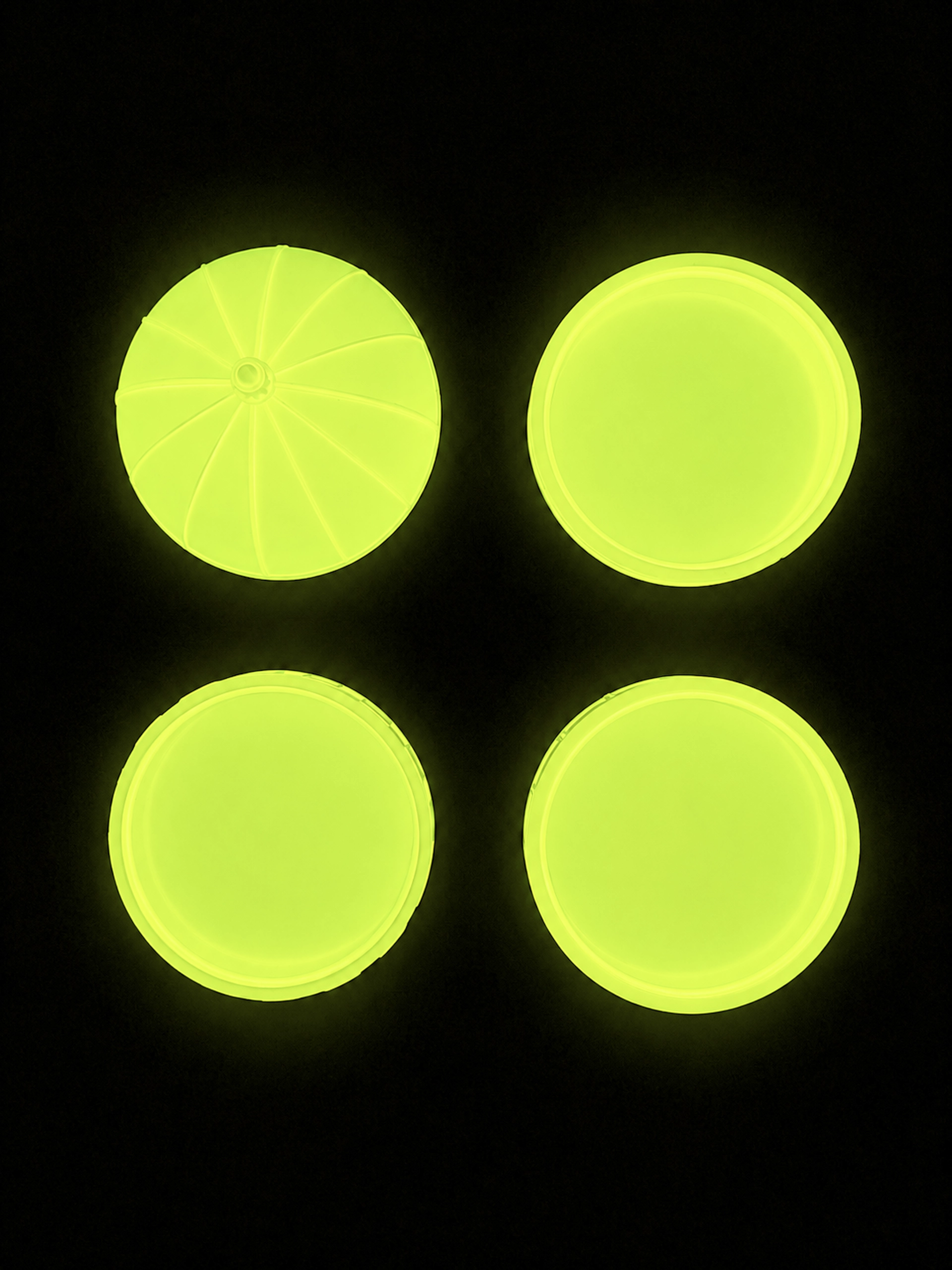 Cúpula Média Fluorescente Amarelo URBS Roma - Imagem 4