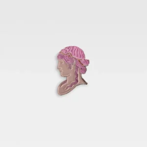 Broche Testa Romana Donna URBS Roma