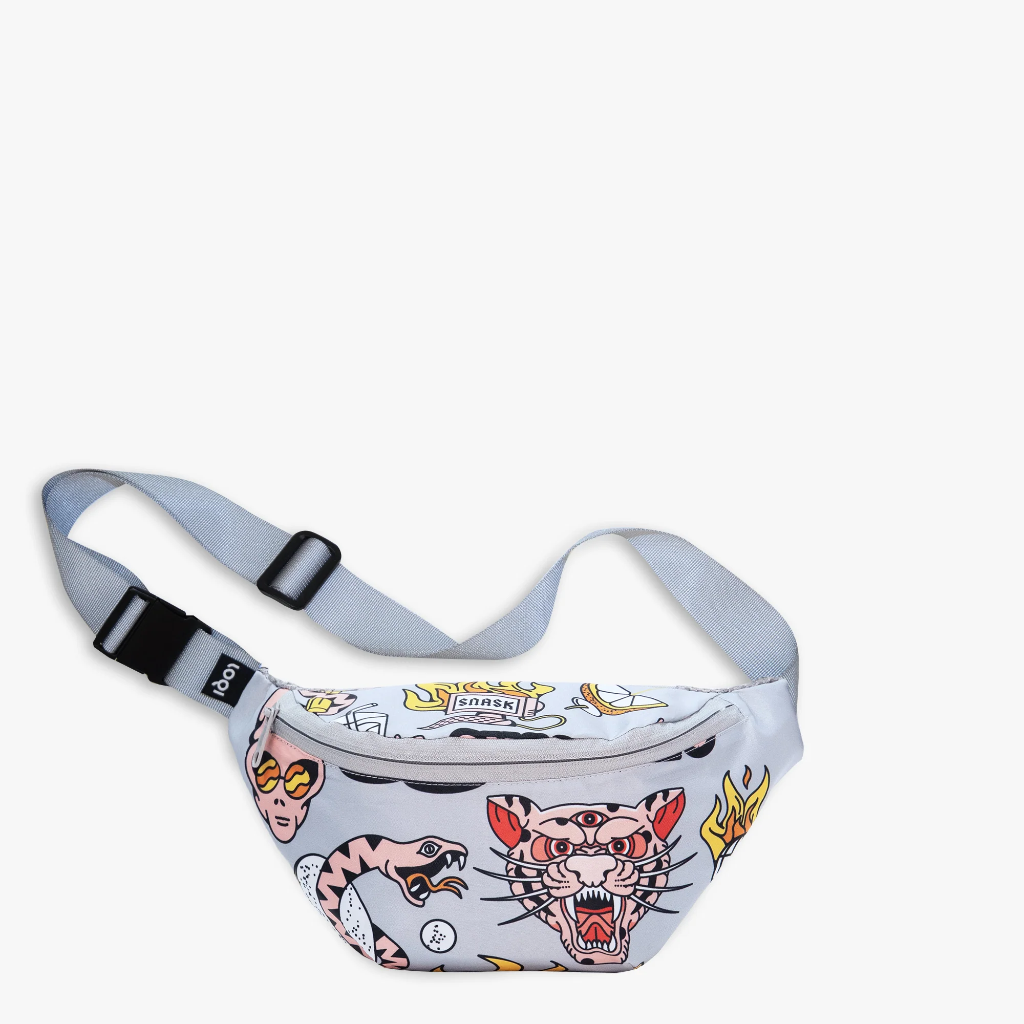Pochete doleira Snask Tiger Snake Beer Grey LOQI - Imagem 2
