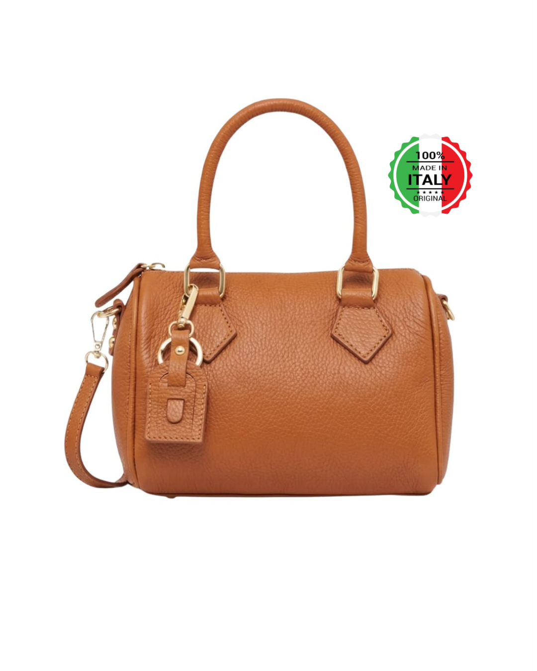 Bolsa em couro Mini Avventura Made in Italy - Imagem 2