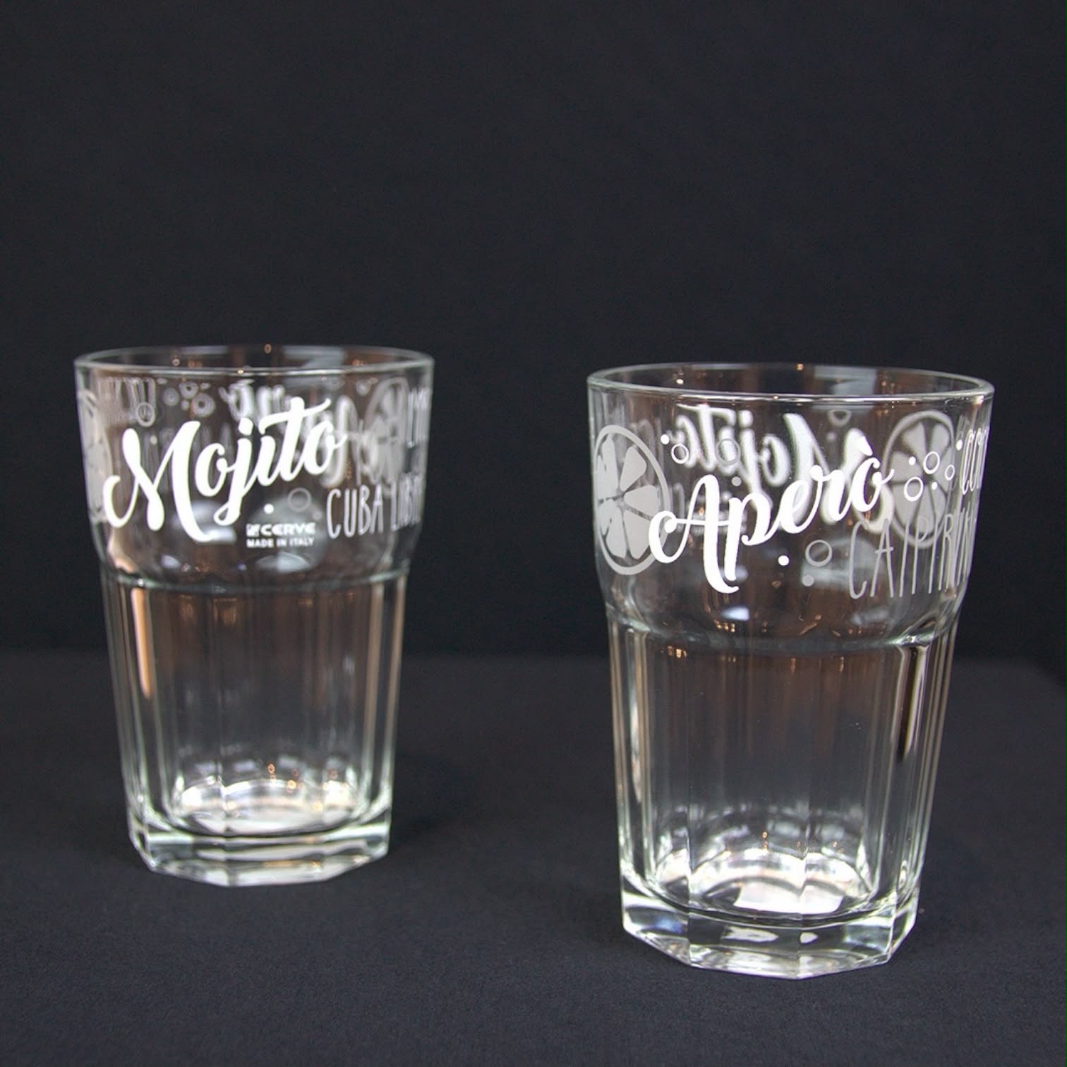 Conjunto copos de vidro Cerve