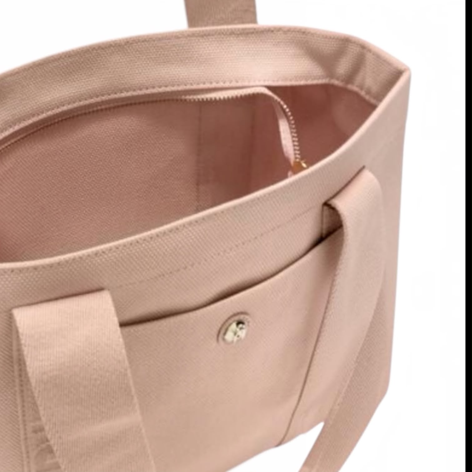 Bolsa Duna Tote M em tecido Canvas taupe Furla - Imagem 4