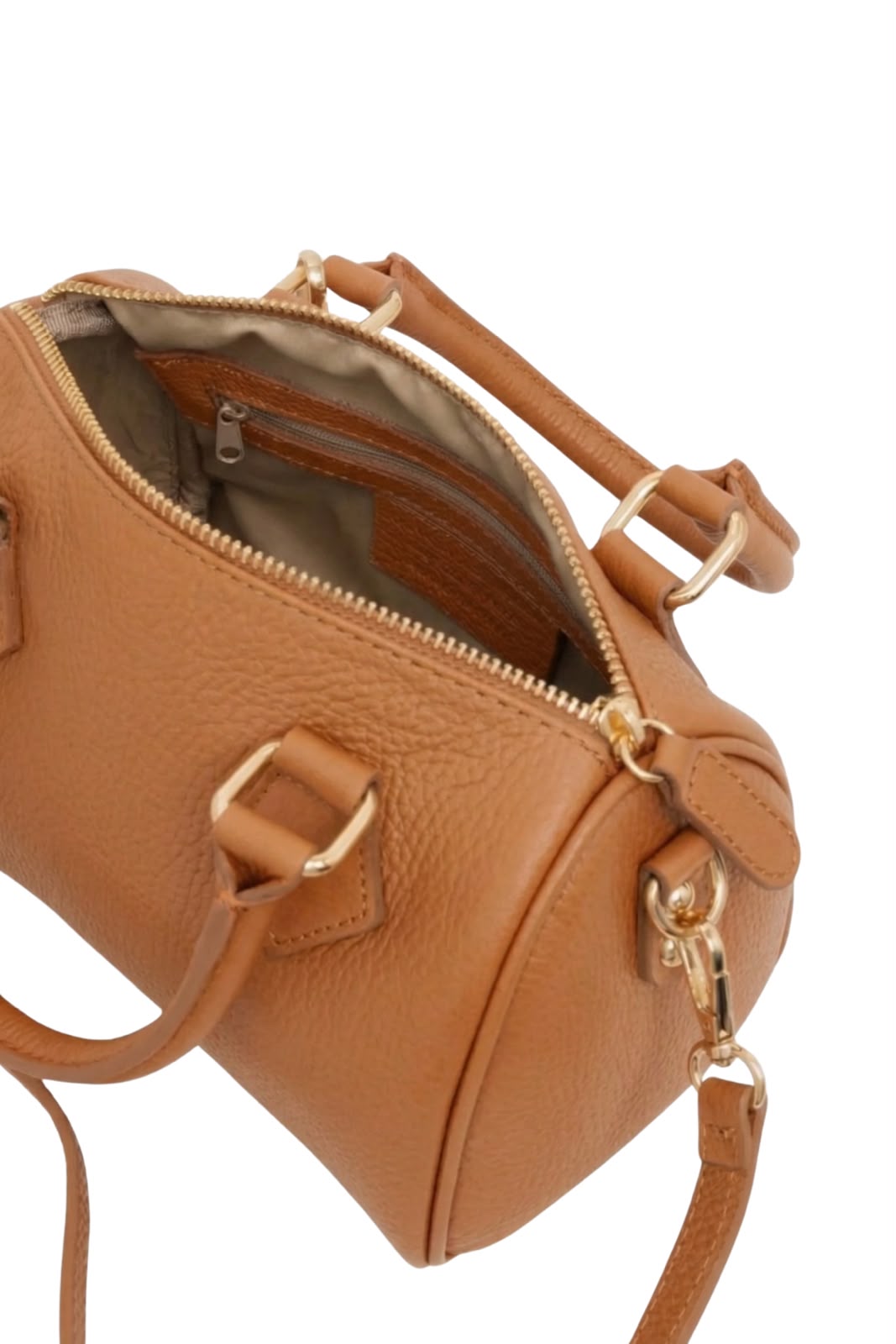 Bolsa em couro Mini Avventura Made in Italy - Imagem 4