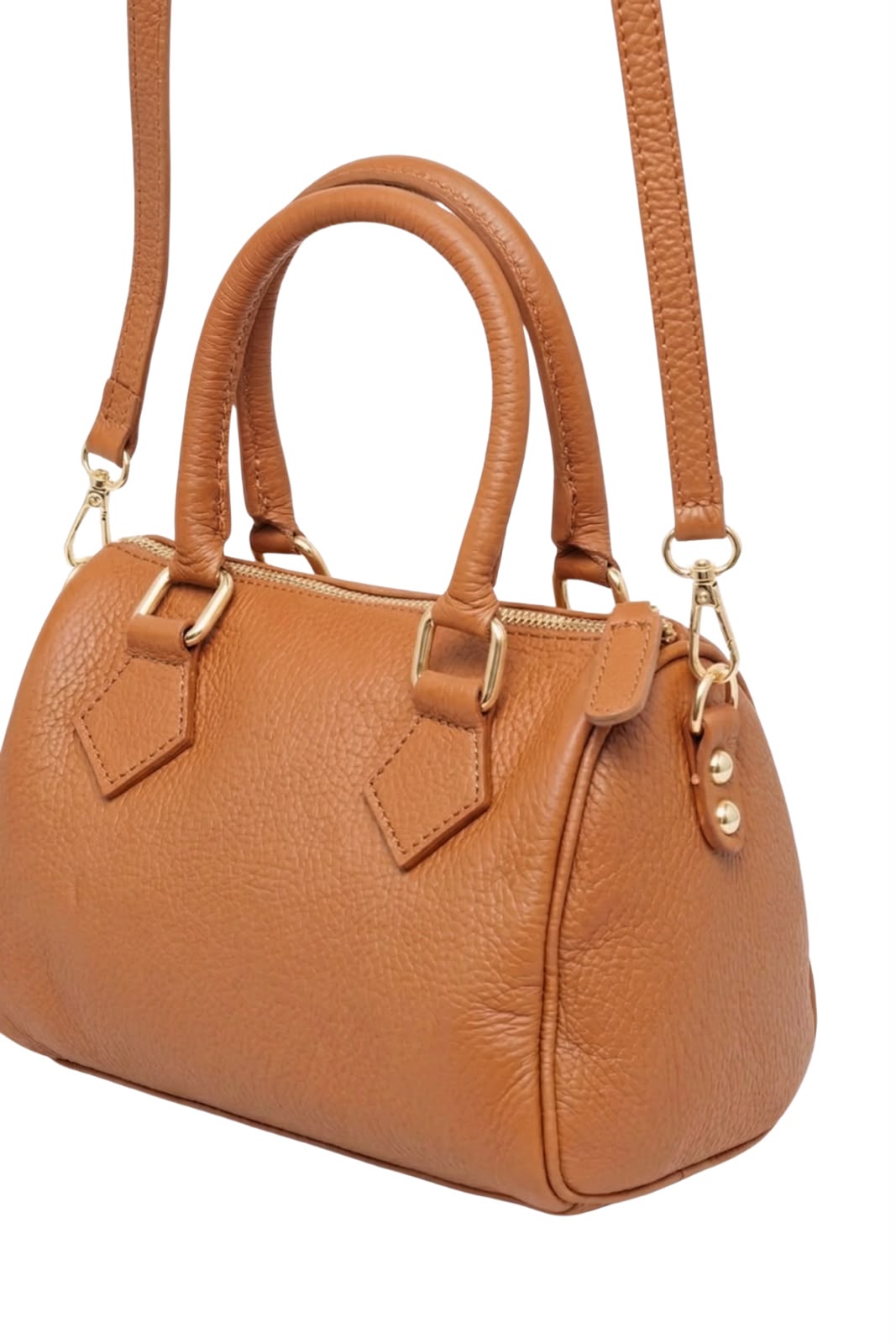 Bolsa em couro Mini Avventura Made in Italy - Imagem 6