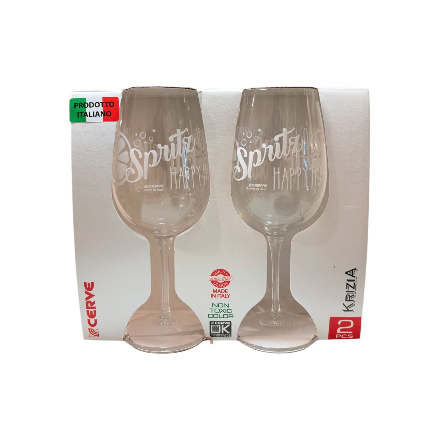 Conjunto de taças de Spritz Cerve