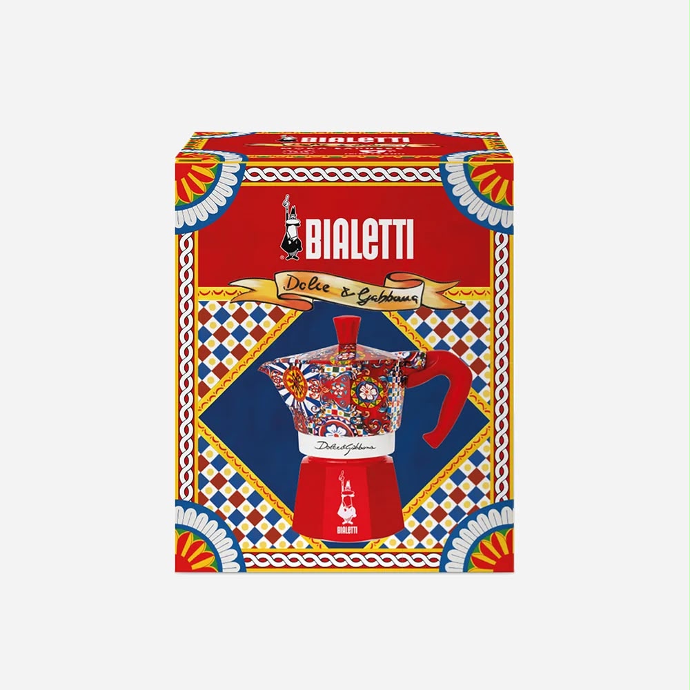 Cafeteira Italiana Bialetti Moka Express Dolce & Gabbana